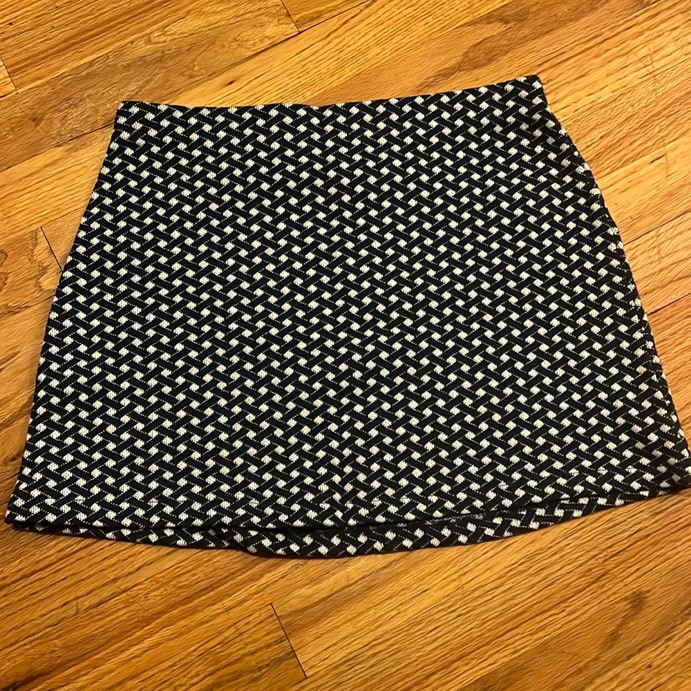 Zara Navy Mini Skirt